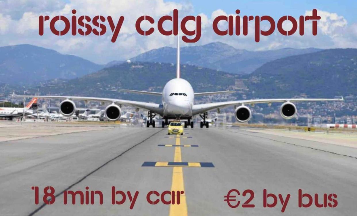 גוסאינוויל Appartement Cosy Proche Roissy Cdg Asterix Disneyland Paris מראה חיצוני תמונה